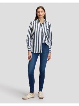 Lee Lee Jeansy SCARLETT HIGH Niebieski Skinny Fit