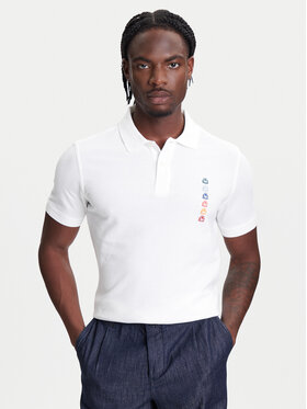 United Colors Of Benetton United Colors Of Benetton Polo 3089U302J Bianco Regular Fit