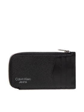 Calvin Klein Jeans Calvin Klein Jeans Custodie per carte di credito Micro Pebble J Card Pass K50K508904 Nero