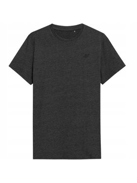 4F 4F T-Shirt TTSHM536 Szary Comfortable Fit