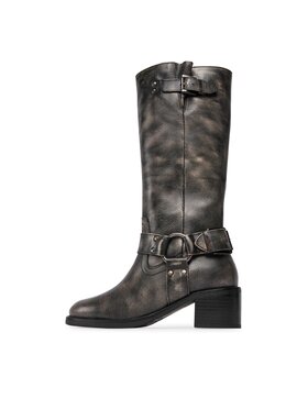 Bronx Zimske čizme High Boots 14291-A Crna