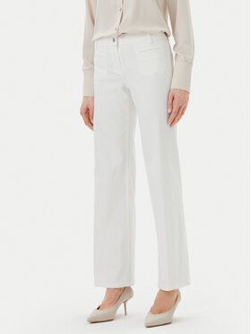 Olsen Olsen Jeansy 14002252 Biały Wide Leg