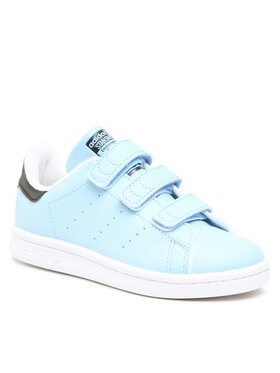 Adidas Tenisice Genie Stan Smith Shoes GW4536 Svijetloplava