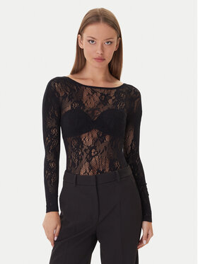 Patrizia Pepe Patrizia Pepe Bodi 2M4484/J344-K103 Črna Slim Fit