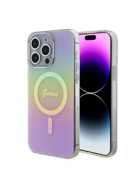Guess Guess Etui na telefon iPhone 15 Pro Max Różowy