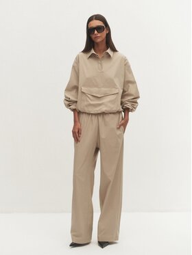 Le Collet Le Collet Bluza DOMINICA Beżowy Oversize