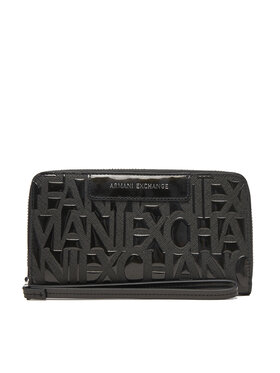 Armani Exchange Armani Exchange Suur naiste rahakott XW001606 AF17290 UC001 Must