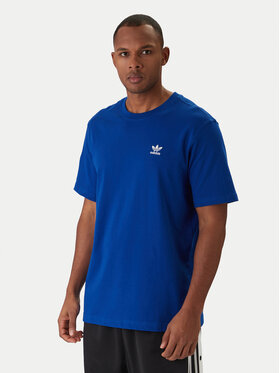 adidas adidas Tricou Trefoil Essentials KD1316 Albastru Regular Fit