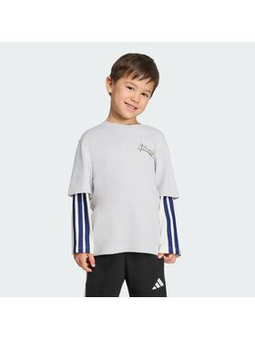 adidas adidas T-Shirt 165070 Szary Loose Fit