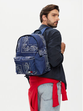 Tommy Jeans Tommy Jeans Plecak Tjm Ess Daily Bandana Backpack AM0AM14473 Niebieski