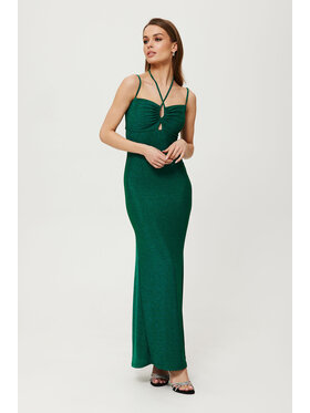 Makover Makover Abito da sera K188 Verde Premium Fit