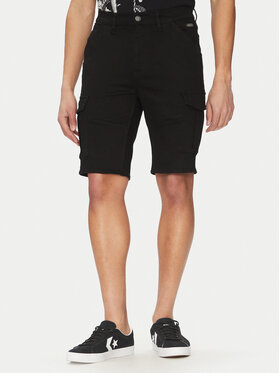 Blend Blend Pantaloni scurți de blugi 20718127 Negru Regular Fit