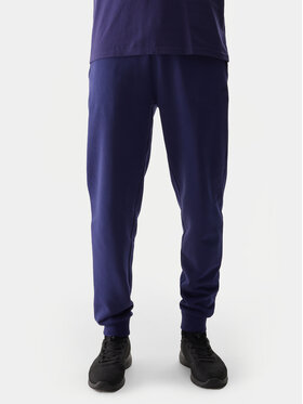 4F 4F Teplákové kalhoty 4FWSS24TTROM603 Tmavomodrá Regular Fit