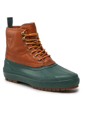 Polo Ralph Lauren Polo Ralph Lauren Kotníková obuv Claus Laceup 812878098002 Hnědá