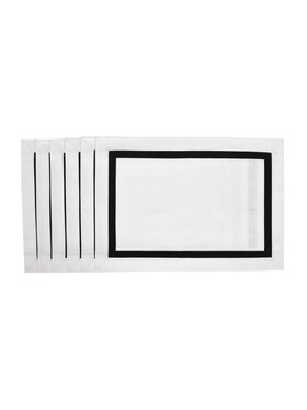 Roseberry Home Roseberry Home Podkładka na stół Black Stripes Czarny