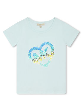 MICHAEL KORS KIDS MICHAEL KORS KIDS T-Shirt R15185 M Niebieski Regular Fit
