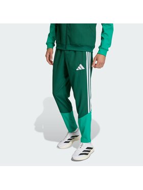 adidas adidas Spodnie materiałowe 161724 Zielony Regular Fit