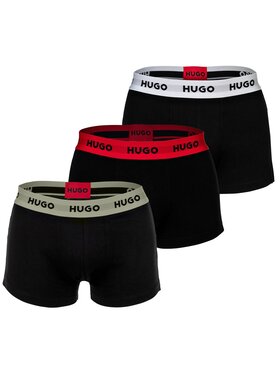 HUGO HUGO Súprava 3 kusov boxeriek 50532611 Čierna