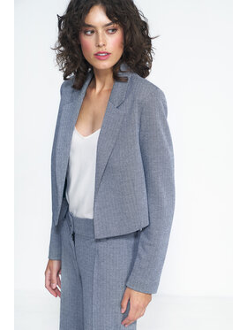 NIFE NIFE Marynarka Z67 Granatowy Regular Fit