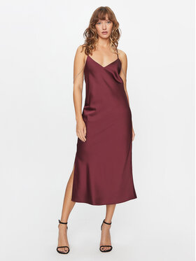 Boss Boss Kokteiļkleita Dechana 50482508 Sarkans Slim Fit