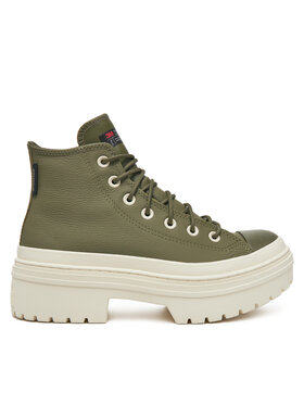 Converse Converse Trampki Chuck Taylor All Star Lugged Heel Platform Waterproof A11163C 306 Zielony