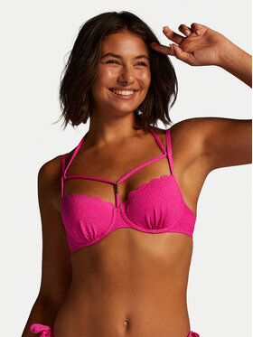 Hunkemöller Hunkemöller Vrchní část bikin Scallop 204862 Růžová