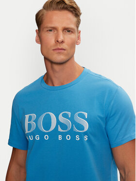 Boss T-shirt RN 50407774 Plava Relaxed Fit