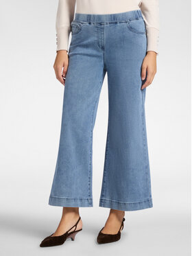 Elena Mirò Elena Mirò Jeansy P533P000420N004 Turkusowy Regular Fit