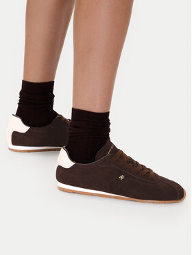 Tommy Hilfiger Tommy Hilfiger Tenisice Bella Low Runner FW0FW09189 Smeđa