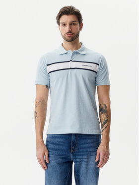 Guess Jeans Guess Jeans Tricou polo M5GP29 KCJV1 Albastru celest Regular Fit