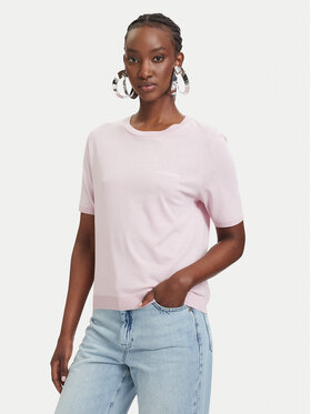 Patrizia Pepe Patrizia Pepe T-Shirt 2M4542/J419-M564 Różowy jasny Regular Fit