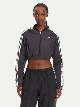 adidas adidas Majica dugih rukava adicolor Teamgeist JD0264 Crna Slim Fit