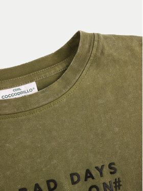 Coccodrillo Bluza ZC4143101GBJ Khaki Regular Fit