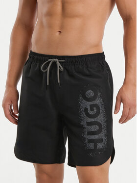 HUGO HUGO Шорти для плавання Spray 50561096 Чорний Regular Fit