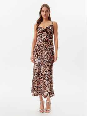 Guess Guess Kleid für den Alltag W5GK85 WH9C2 Braun Regular Fit