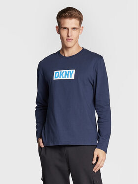 DKNY DKNY Longsleeve N5_6877_DKY Granatowy Regular Fit