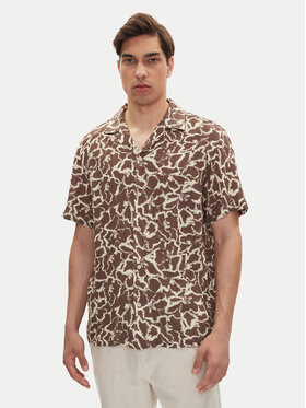 Mustang Mustang Риза Layton 1016253 Кафяв Relaxed Fit