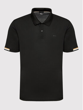 Boss Polo Majica Parlay 147 50467113 Črna Regular Fit