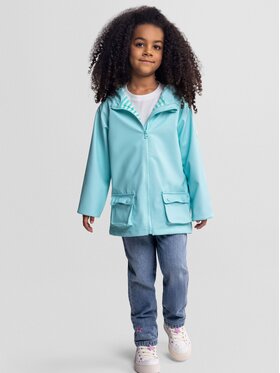 minoti minoti Kurtka przeciwdeszczowa 30COAT105 Zielony Regular Fit