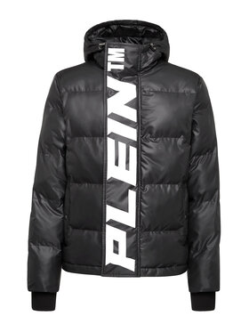 PHILIPP PLEIN PHILIPP PLEIN Vatovaná bunda 361 Černá Regular Fit