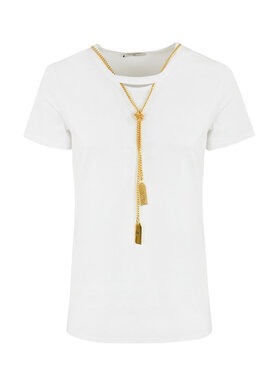 Elisabetta Franchi Elisabetta Franchi T-shirt 8053686105899 Bianco Regular Fit