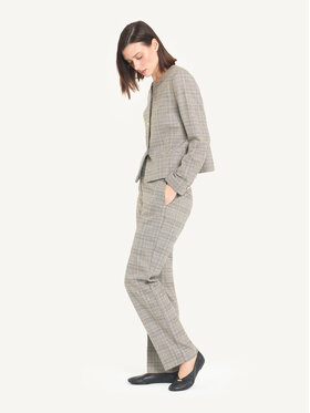 KMX KMX Marynarka 108450005 Brązowy Fitted Fit