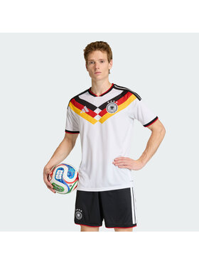 adidas adidas Koszulka techniczna Germany 26 Home Jersey Biały Slim Fit