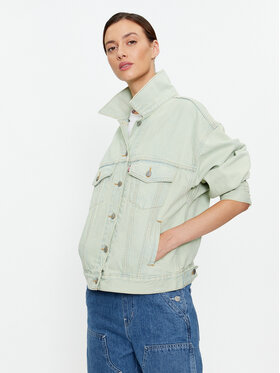 Levi's® Levi's® Geacă de blugi 90's A1743-0025 Verde Relaxed Fit