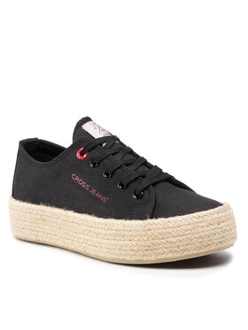 Cross Jeans Cross Jeans Espadrilės JJ2R4007C Juoda