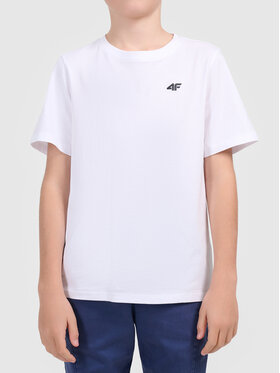 4F 4F T-Shirt 4FJWMM00TTSHM3603-10S Biały Active Fit