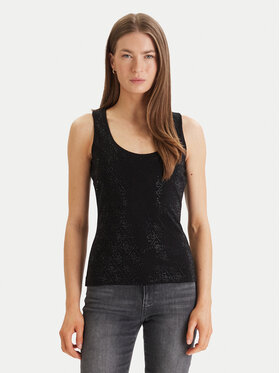 Guess Guess Top W6GP10 K2932 Čierna Regular Fit