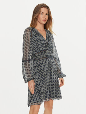 Guess Guess Kleid für den Alltag Yvette W4BK29 WDW82 Blau Regular Fit