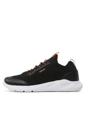 Geox Geox Сникърси J Sprintye Boy J25GBA0006KC0038 D Черен