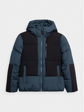 4F 4F Зимова куртка 4FJAW23TDJAM276 Голубий Regular Fit